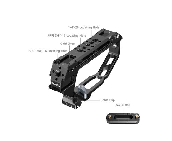 SMALLRIG 6778 Kit Cage HawkLock com Punho Superior Sony FX5
