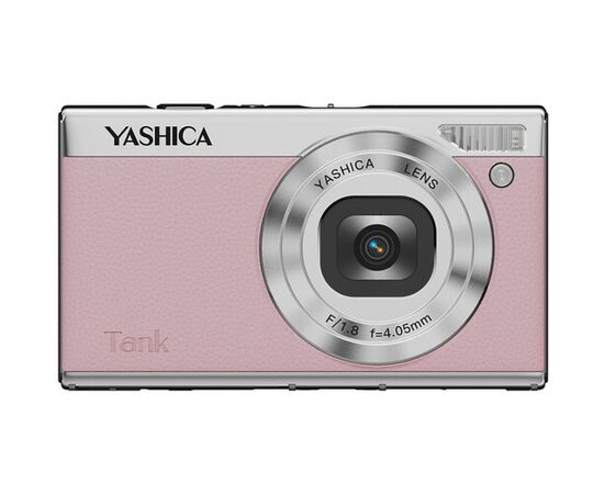 YASHICA Câmera Compacta Digital Tank - Rosa