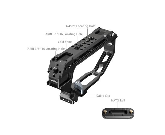 SMALLRIG 6779 Kit Cage HawkLock com Encaixe V-Mount Sony FX5