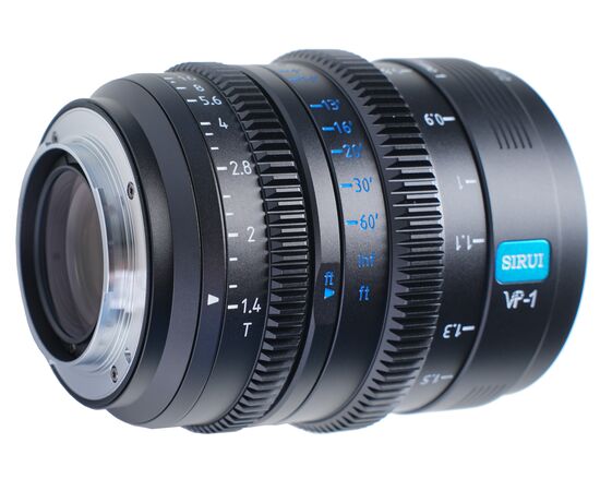 SIRUI Vision Prime 75mm T1.6 com Baioneta Intercambeável - Preto