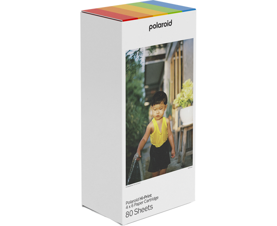 POLAROID Papel Instantâneo 4×6 Hi-Print - 80folhas