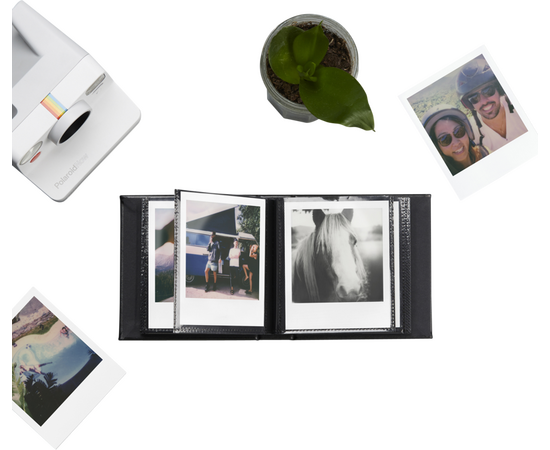 POLAROID Álbum 4.6x5 Pequeno - Preto