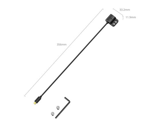 SMALLRIG 6125 Cabo Micro USB-B Macho / HDMI Fêmea 35cm