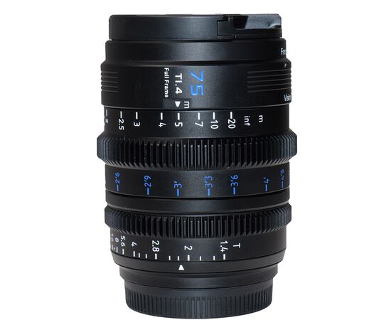 SIRUI Vision Prime 75mm T1.6 com Baioneta Intercambeável - Preto