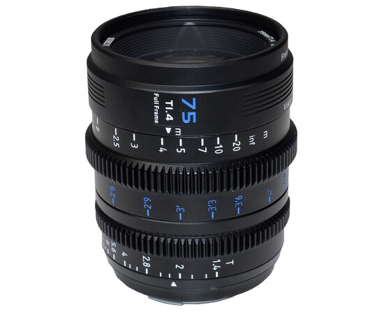 SIRUI Vision Prime 75mm T1.6 com Baioneta Intercambeável - Preto