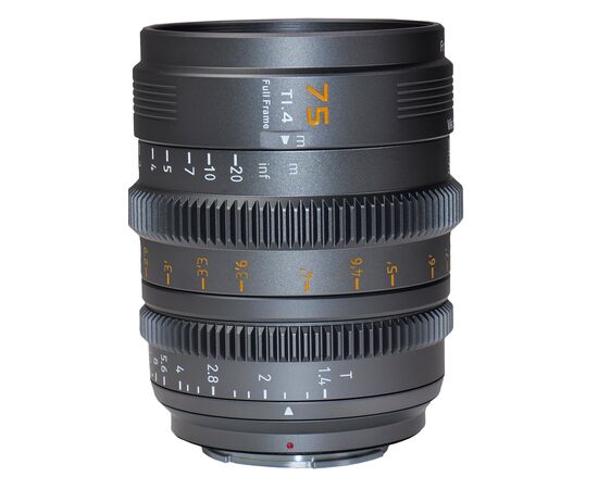 SIRUI Vision Prime 75mm T1.6 com Baioneta Intercambeável - Cinza