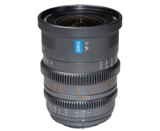 SIRUI Vision Prime 15mm T1.6 com Baioneta Intercambeável - Cinza