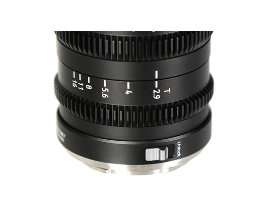 SIRUI Saturn V2 75mm T2.9 Anamórfica 1.6x Full-Frame - Sony E (Preto)