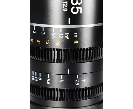 SIRUI Saturn V2 35mm T2.9 Anamórfica 1.6x Full-Frame - Sony E (Preto)