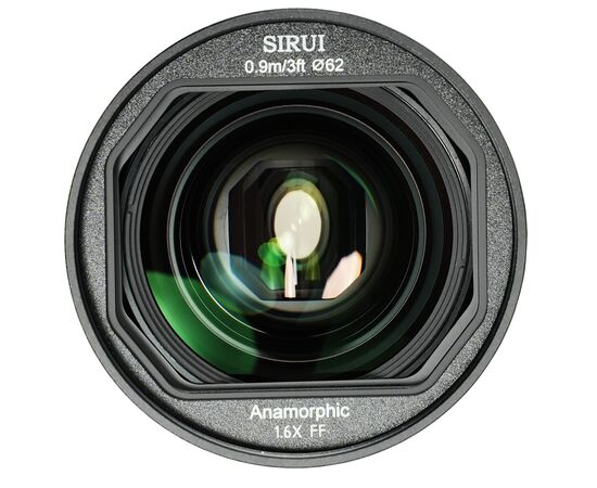 SIRUI Saturn V2 35mm T2.9 Anamórfica 1.6x Full-Frame - Canon RF (Preto)