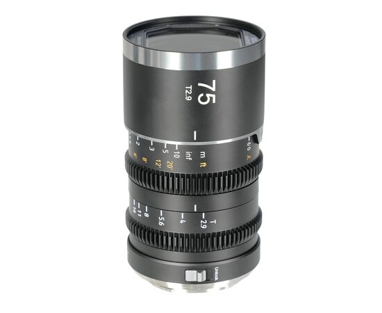 SIRUI Saturn V2 75mm T2.9 Anamórfica 1.6x Full-Frame - L-Mount (Preto)