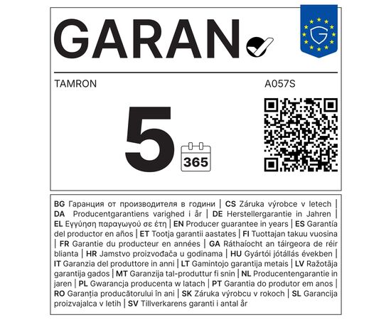 TAMRON 150-500mm F/5-6.7 Di III VC VXD p/ Sony E-Mount