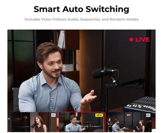 OBSOT Talent 2 Monitor Broadcast All-In-One Produção e Streaming 7"