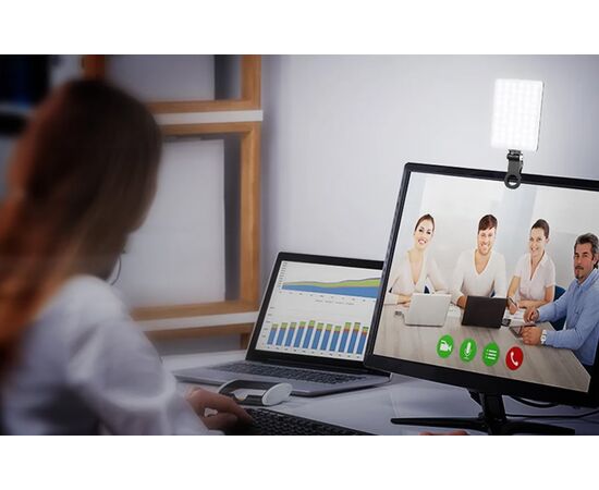 NEEWER Iluminador de selfie LED bicolor NL-60AI