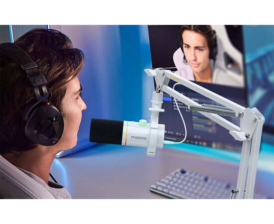 Maono Suporte para microfone BA20 - Branco