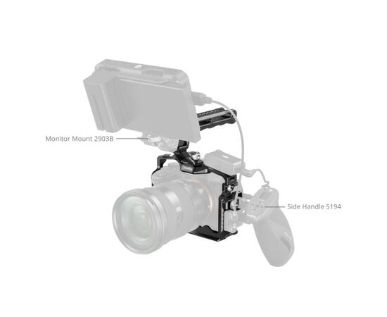 SMALLRIG 3668C Kit Cage para Sony a7R V / 7 IV / 7S III / 7 V
