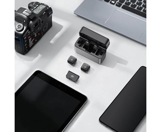 LUUCCO Kit 2 Microfones Lapela Wireless AIRMIC LUUCCO Kit 2 Microfones Lapela Wireless AIRMIC