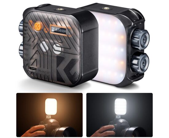 K&F CONCEPT Iluminador LED Bicolor
