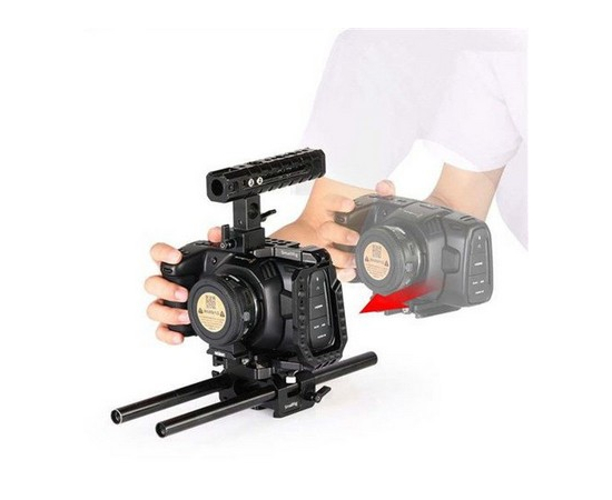 SMALLRIG Half- Cage 2255 para Blackmagic Pocket Cinema 4K / 6K