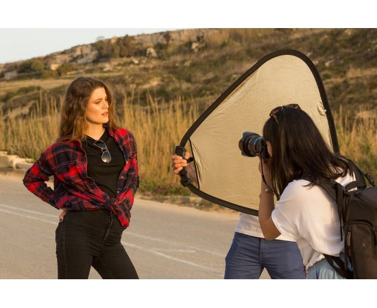 MANFROTTO Trigrip Reflector Branco/Prata 75cm