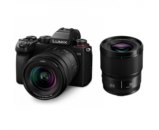 PANASONIC Lumix DC-S5 + 20-60mm f/3.5-5.6 + 50mm f/1.8