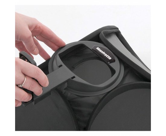MANFROTTO SoftBox Quadrada Para Flash Compacto + Suporte EzyBox 76x76cm