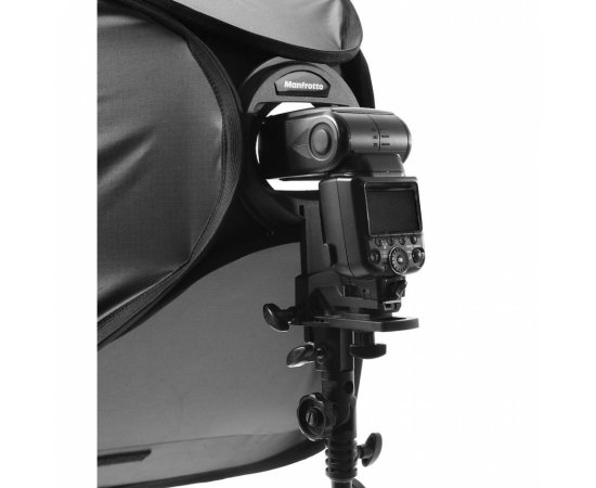 MANFROTTO SoftBox Quadrada Para Flash Compacto + Suporte EzyBox 76x76cm
