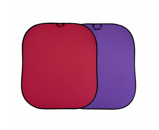 MANFROTTO Fundo de Tecido Dobrável Liso Roxo/Vermelho 180x215cm