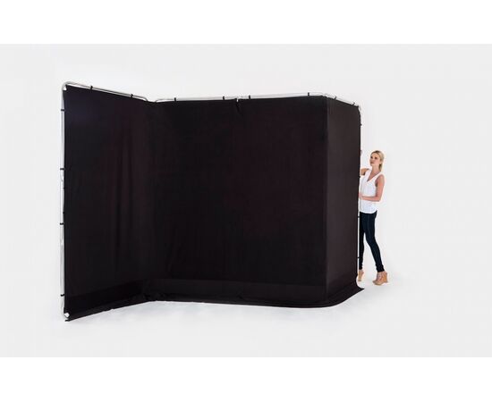 MANFROTTO Kit Fundo de Tecido Panorâmico Black - 230x400cm