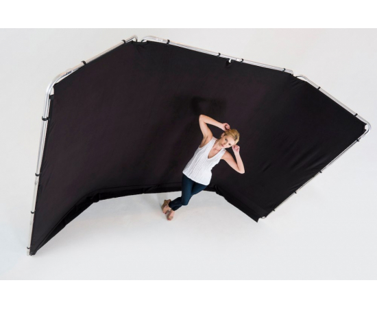 MANFROTTO Kit Fundo de Tecido Panorâmico Black - 230x400cm