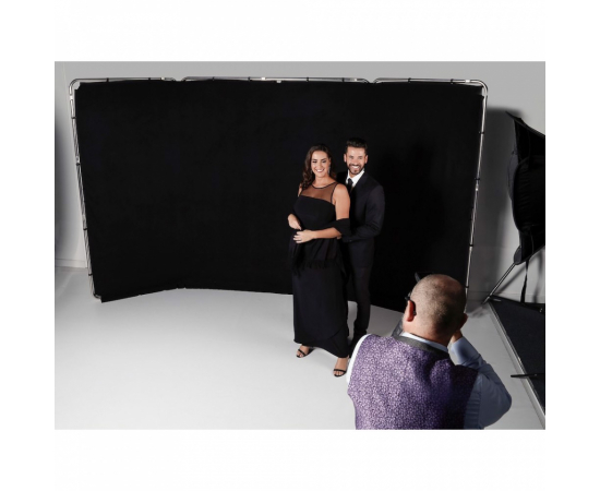 MANFROTTO Kit Fundo de Tecido Panorâmico Black - 230x400cm