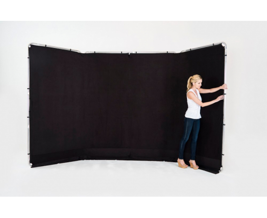 MANFROTTO Kit Fundo de Tecido Panorâmico Black - 230x400cm