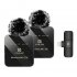 PULUZ Microfone de Lapela sem fio para lightning