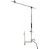 SAVAGE Kit C-Stand Aço Inoxidável 290cm com Braço Inclinável