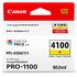 CANON Tinteiro Amarelo 80ml PFI-4100Y