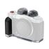 SMALLRIG 4875 L-Bracket Grip de Silicone Fujifilm X-M5 - Prata