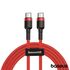 BASEUS Cabo USB-C/USB-C 3.0 1m - Vermelho