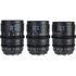 SIRUI Kit 3 Objetivas Vision Prime 1 Cine T1.4 Full Frame 24mm / 35mm / 50mm - Preto