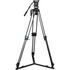 SIRUI Tripé de Carbono SQ75 com Cabeça de Fluida VHS-10 + Mid-Level Spreader SV-FM