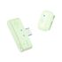 LUUCCO Microfone de Lapela Wireless MiniPods USB-C - Verde LUUCCO Microfone de Lapela Wireless MiniPods USB-C - Verde